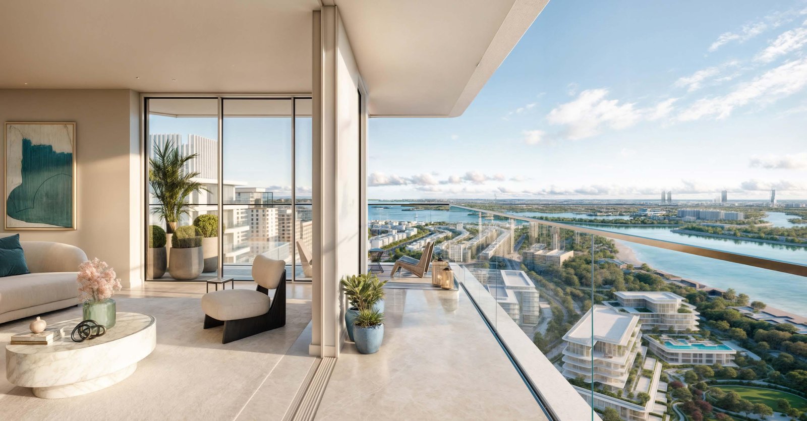 Muheira by Modon modern residential towers with waterfront views in Abu Dhabi